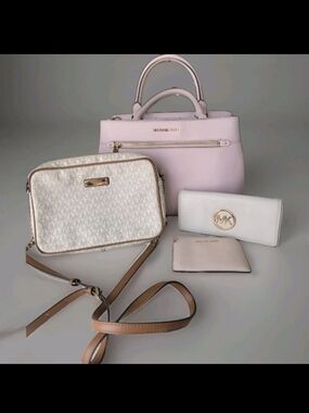 LOT of 4  Michael Kors Bags. See Photos and Description for any Discrepancies.